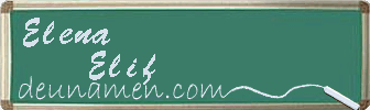 Elena Elif Visitenkarte